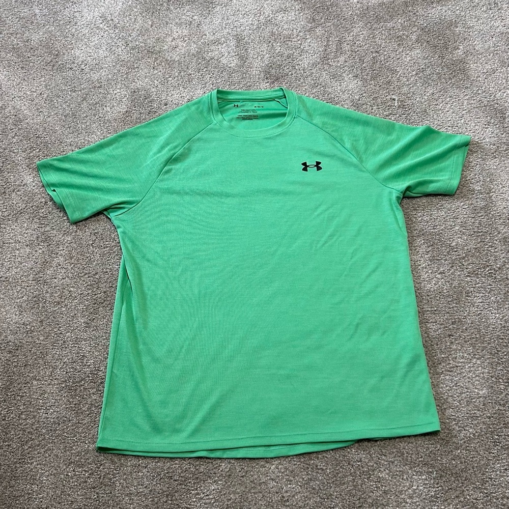 Under Armour Green Short Sleeve Performance Tee